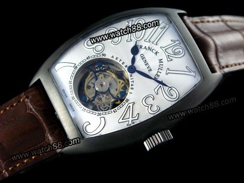 Franck Muller Cintree Curvex Tourbillon 8880 T Mens Watch,FRA-03008