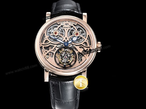 Franck Muller Giga Tourbillon Ronde Squelette Automatic Mens Watch,FRA-07002