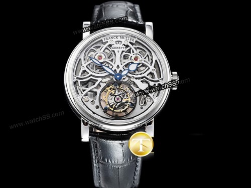 Franck Muller Giga Tourbillon Ronde Squelette Automatic Mens Watch,FRA-07003