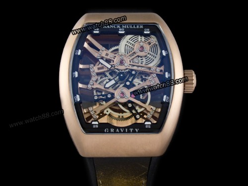 Franck Muller Gravity Tourbillon Skeleton Automatic Mens Watch,FRA-05001