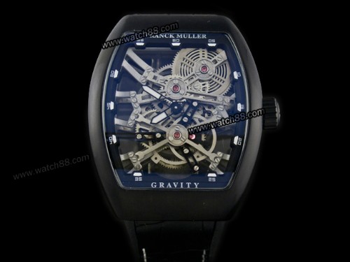 Franck Muller Gravity Tourbillon Skeleton Automatic Mens Watch,FRA-05003