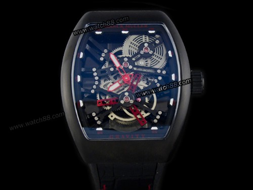 Franck Muller Gravity Tourbillon Skeleton Automatic Mens Watch,FRA-05004