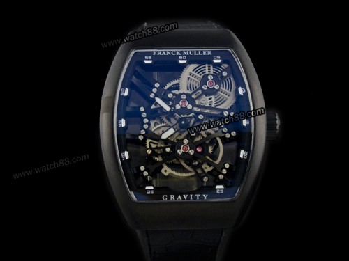 Franck Muller Gravity Tourbillon Skeleton Automatic Mens Watch,FRA-05006