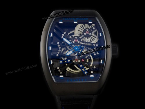 Franck Muller Gravity Tourbillon Skeleton Automatic Mens Watch,FRA-05007