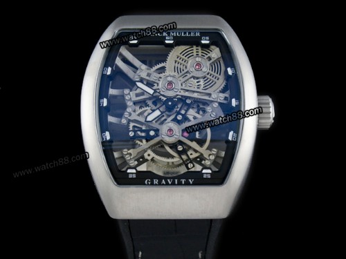 Franck Muller Gravity Tourbillon Skeleton Automatic Mens Watch,FRA-05008