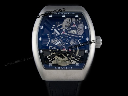 Franck Muller Gravity Tourbillon Skeleton Automatic Mens Watch,FRA-05009