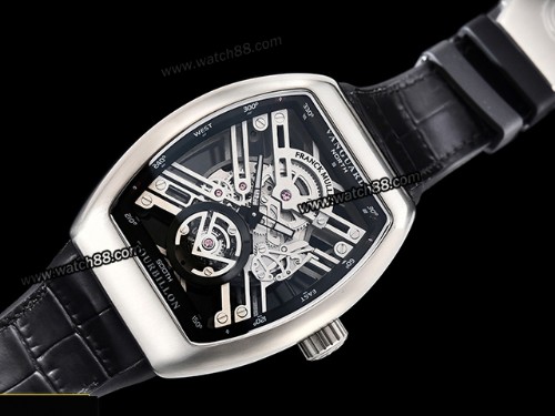 Franck Muller Vanguard Tourbillon Skeleton Automatic Mens Watch ,FRA-0222