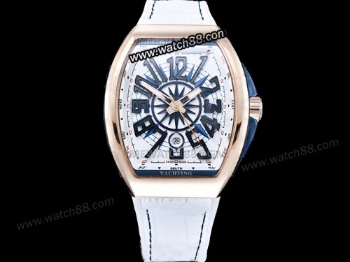 Franck Muller Vanguard Yachting 44mm Automatic Mens Watch,FRA-06056