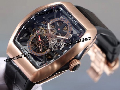 Franck Muller Vanguard Yachting Anchor Skeleton Classic Mens Watch,FRA-06011