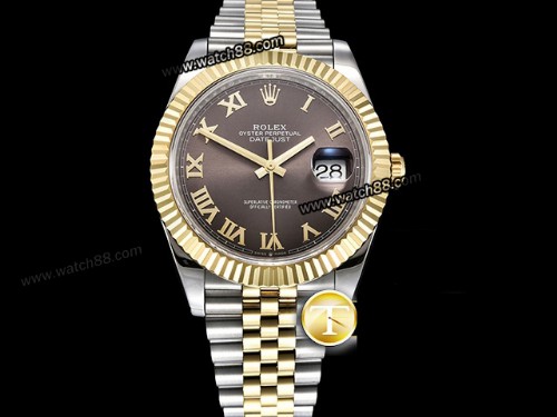 GMF Factory Rolex Datejust 41mm 18K Two Tone Wrapped Version 3235 Automatic Mens Watch ,RL-08168