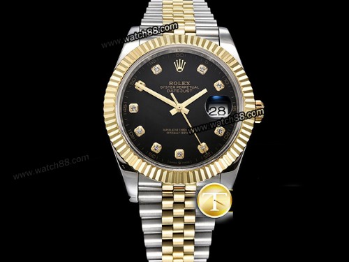 GMF Factory Rolex Datejust 41mm 18K Two Tone Wrapped Version 3235 Automatic Mens Watch ,RL-08170