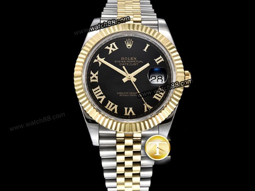 GMF Factory Rolex Datejust 41mm 18K Two Tone Wrapped Version 3235 Automatic Mens Watch ,RL-08171