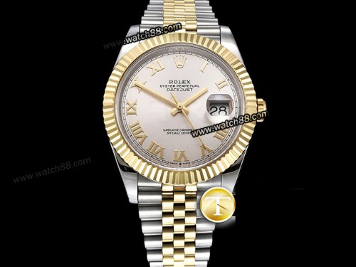 GMF Factory Rolex Datejust 41mm 18K Two Tone Wrapped Version 3235 Automatic Mens Watch ,RL-08175