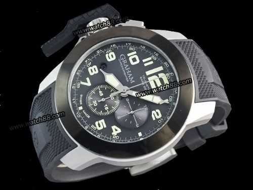 Graham Chronofighter Oversize 2CCAU.G01A.T15N Man Watch,GRA-0034