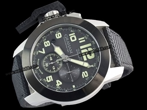Graham Chronofighter Oversize 2CCAU.G01A.T15N Man Watch,GRA-0042