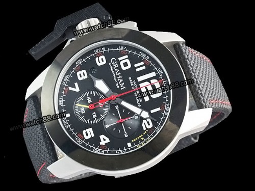 Graham Chronofighter Oversize Superlight TT 2CCBK.B07A.T19N Man Watch,GRA-0040