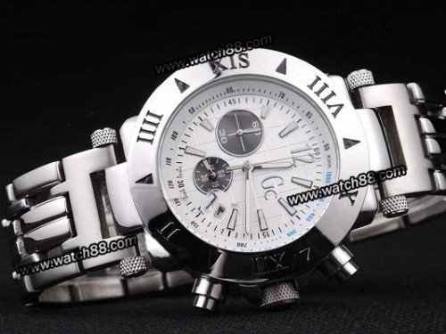 Guess for GC Gents SE-1 Ref.GC47000G1 Quartz Chronograph Rose Gold Case Men Watch ,GUE-034