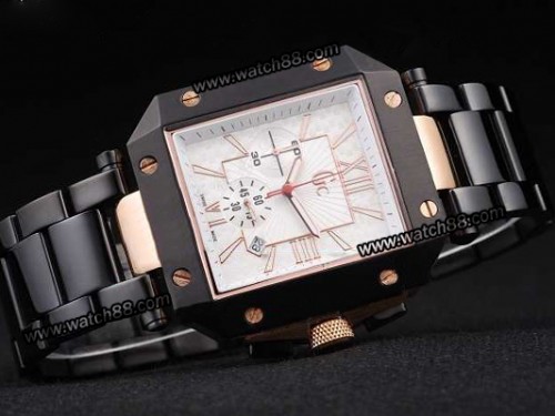 Guess GC Gents SE-2 Ref.GC63002G1 Two Tone PVD Case Quartz Chronograph Watch ,GUE-047