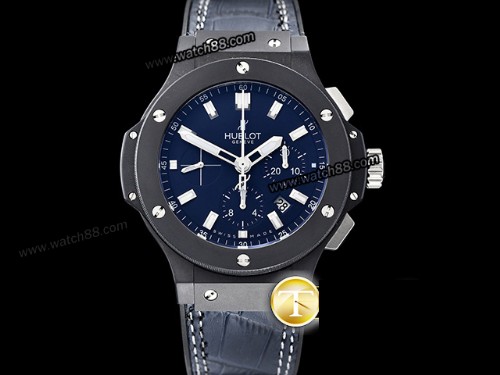 Hublot Big Bang 44mm Evolution Blue Chronograph Mens Watch,HB-162