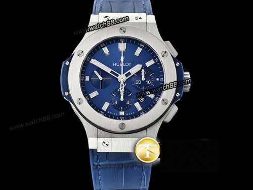 Hublot Big Bang 44mm Evolution Blue Chronograph Mens Watch,HB-171