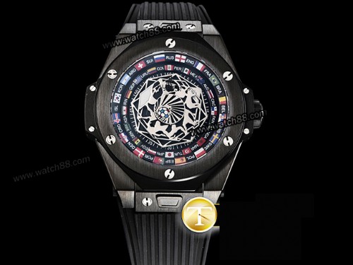 Hublot Big Bang Sang Bleu Football Mens Watch,HB-179