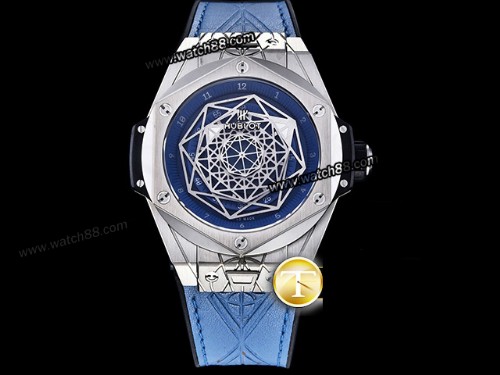 Hublot Big Bang Sang Bleu-Tattoo Inspired Limited Edition Mens Watch,HB-224
