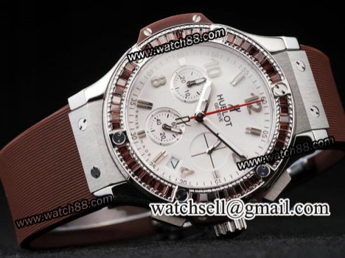 Hublot Big Bang Steel Tutti Frutti Hazelnut Ladies Watch,HB-7456