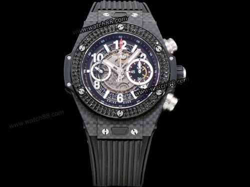 Hublot Big Bang Unico 45MM 411.QX.1170.RX Automatic Mens Watch,HB-158