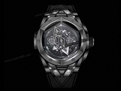 Hublot Big Bang Unico Sang Bleu II 7750 Chronograph Mens Watch,HB-240