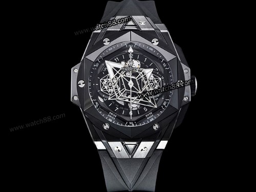 Hublot Big Bang Unico Sang Bleu II 7750 Chronograph Mens Watch,HB-255