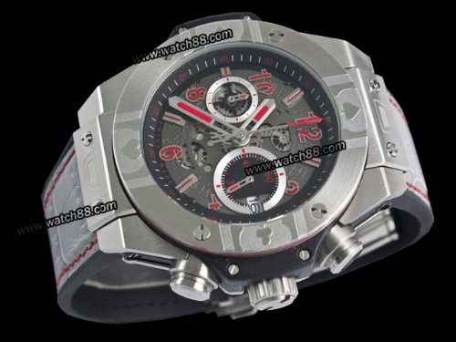 Hublot Big Bang Unico World Poker Tour Steel 411.SX.1170.LR.WPT15 Chronograph Mens Watch,HB-7680