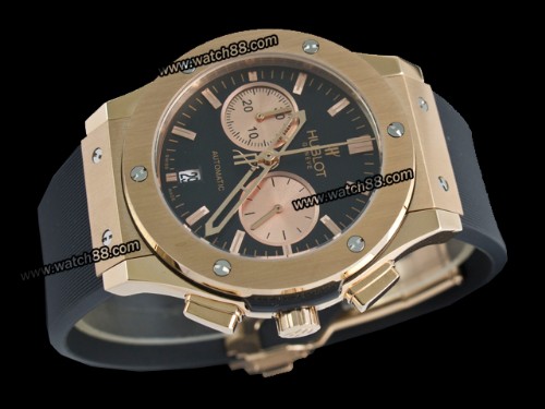 Hublot Classic Fusion Gold Chronograph Mens Watch,HB-7651