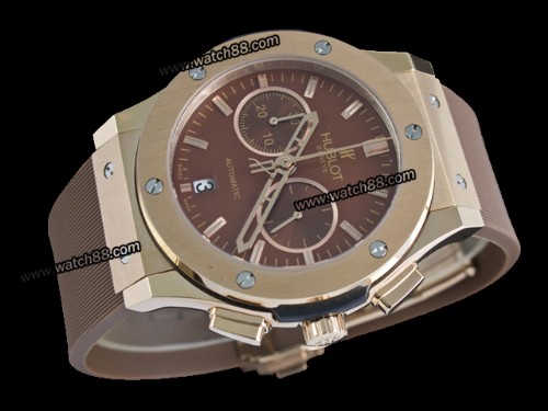 Hublot Classic Fusion Gold Chronograph Mens Watch,HB-7653