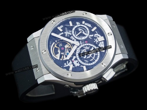 Hublot Classic Fusion Tourbillon Skeleton Limited Edition 506.NX.0170.LR Automatic Mens Watch,HB-7836