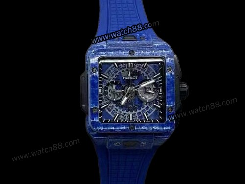 Hublot Square Bang Unico 821.OM.0180.RX Chronograph Mens Watch,HB-7984