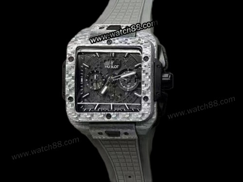 Hublot Square Bang Unico 821.OM.0180.RX Chronograph Mens Watch,HB-7985