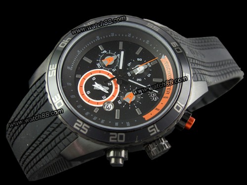 Hugo Boss 30th Anniversary Special Edition Watch-Black Silicone Tire Chronograph Orange 1512662 Mens Watch,BOSS-026