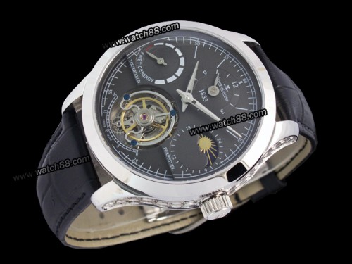 Jaeger Lecoultre Master Grande Tradition Tourbillon Power Reserve Moonphase Hand Wound Men Watch,JAE-01004