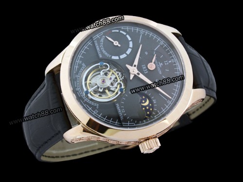 Jaeger Lecoultre Master Grande Tradition Tourbillon Power Reserve Moonphase Hand Wound Men Watch,JAE-01005