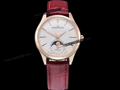 Jaeger Lecoultre Master Ultra Thin Moonphase 34mm lady Watch,JAE-01052