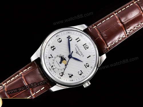 Longines Master Moon Phase Automatic Mens Watch,LI-04018