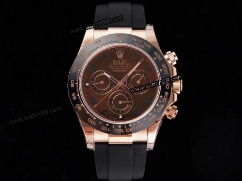 Noob Factory Rolex Daytona 116515LN 4130 Automatic Chronograph 904L Mens Watch,RL-06140