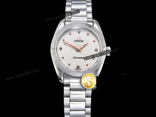 Omega Aqua Terra 150M 28mm Ladies Swiss Quartz Watch,OM-01537