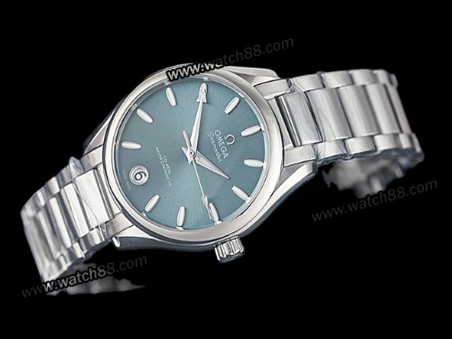 Omega Aqua Terra Shades 34mm Quartz Lady Watch,OM-370D
