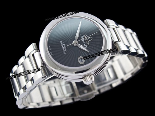 OMEGA DeVILLE LADYMATIC LADIES WATCH 425.30.34.20.01.001,OM-161A