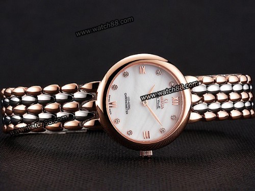 Omega DeVille Prestige Butterfly Quartz Womens Watch,OM-280A