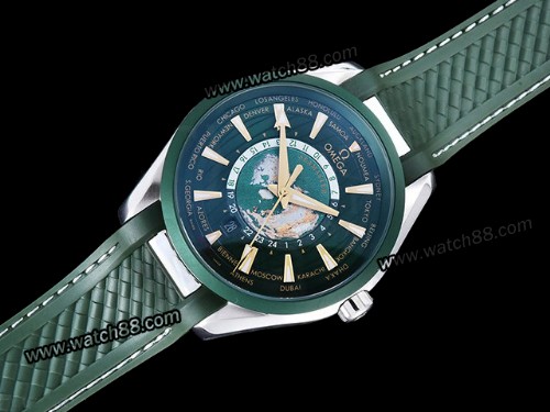Omega Seamaster Aqua Terra WorldTimer Automatic Mens Watch,OM-369B