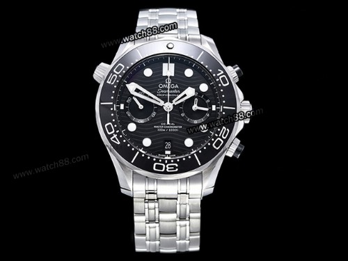 Omega Seamaster Diver 300m Chronograph Mens Watch,OMG-2128