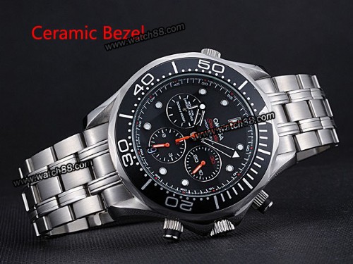 Omega Seamaster Diver 300M Co-Axial Chronograph 44MM 212.30.44.50.01.001 Man Watch,OM-182A