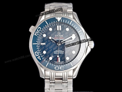 OMEGA SEAMASTER LIMITED EDITION 007 MENS WATCH,OM-110Blue